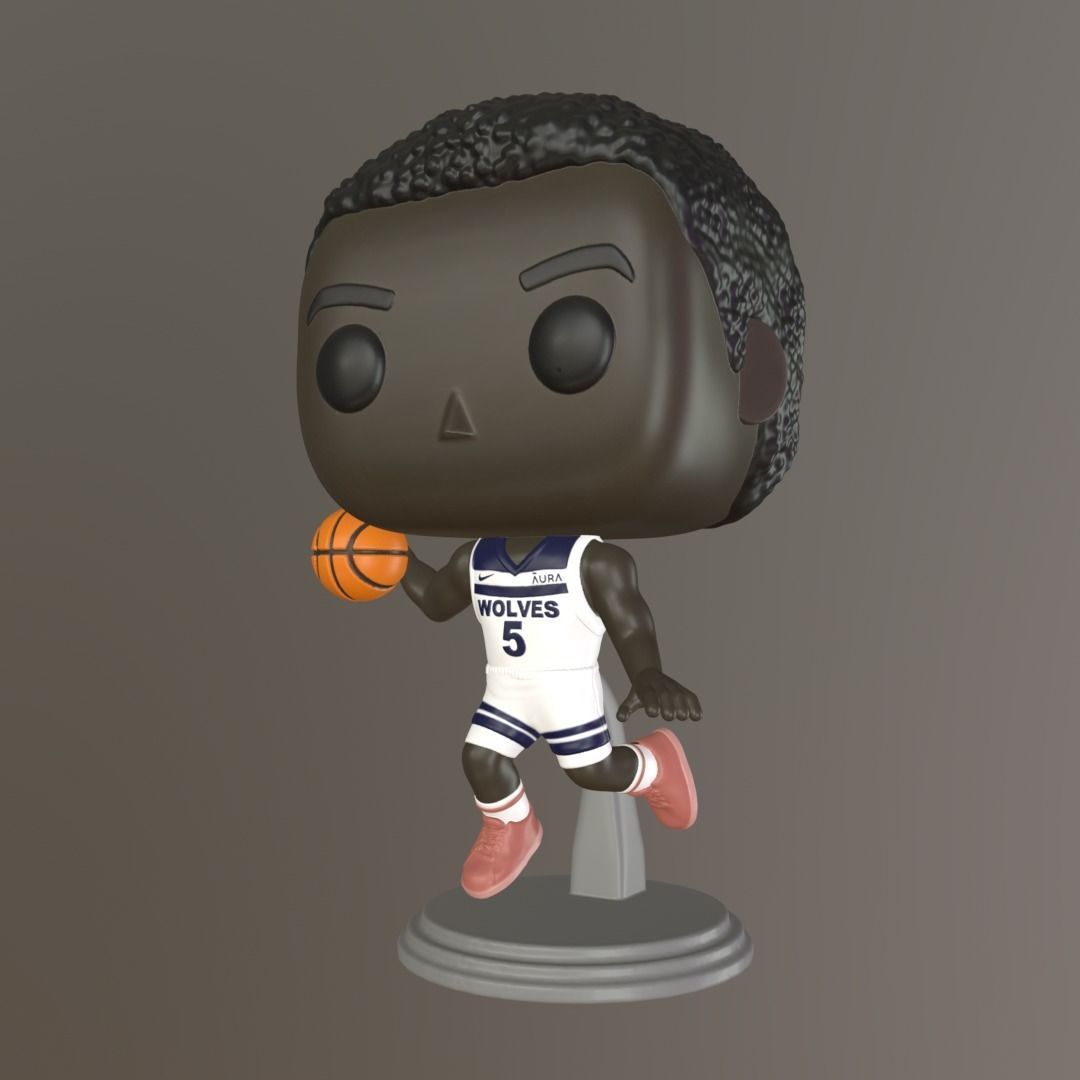 Funko Anthony Edwards 3D print model_2