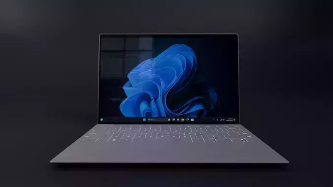 Dell XPS 13 Plus 2023 Model Low-poly 3D model