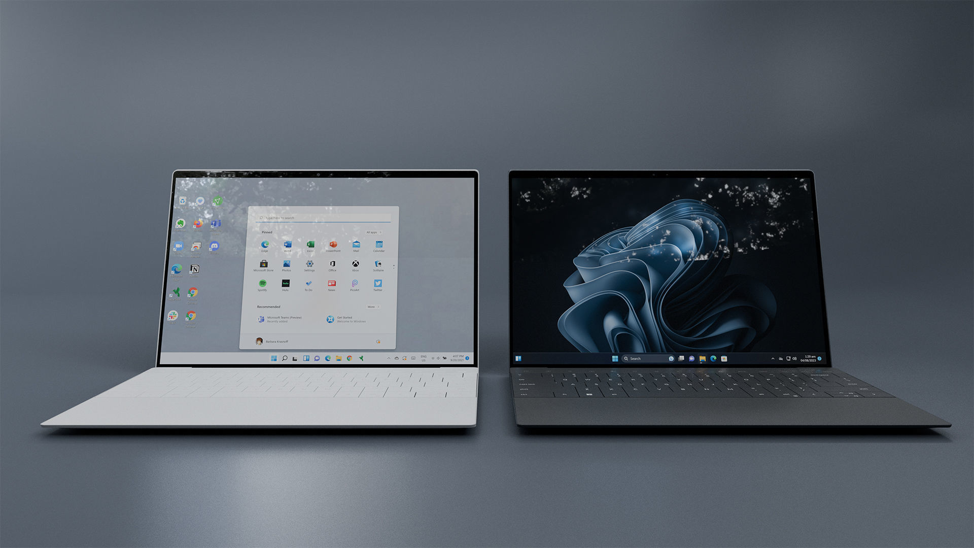 Dell XPS 13 Plus 2023 Model Low-poly 3D model_3