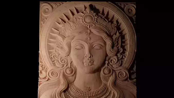 Venus CNC 3d Print High Relief Sand Casting