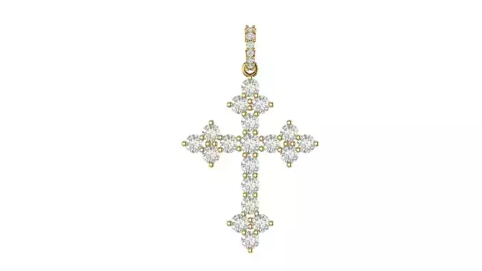 Cross pendant