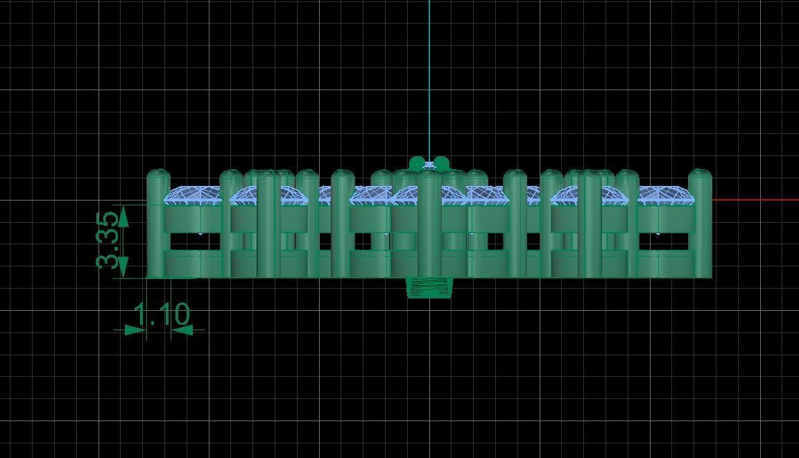 Cross pendant 3D print model_12