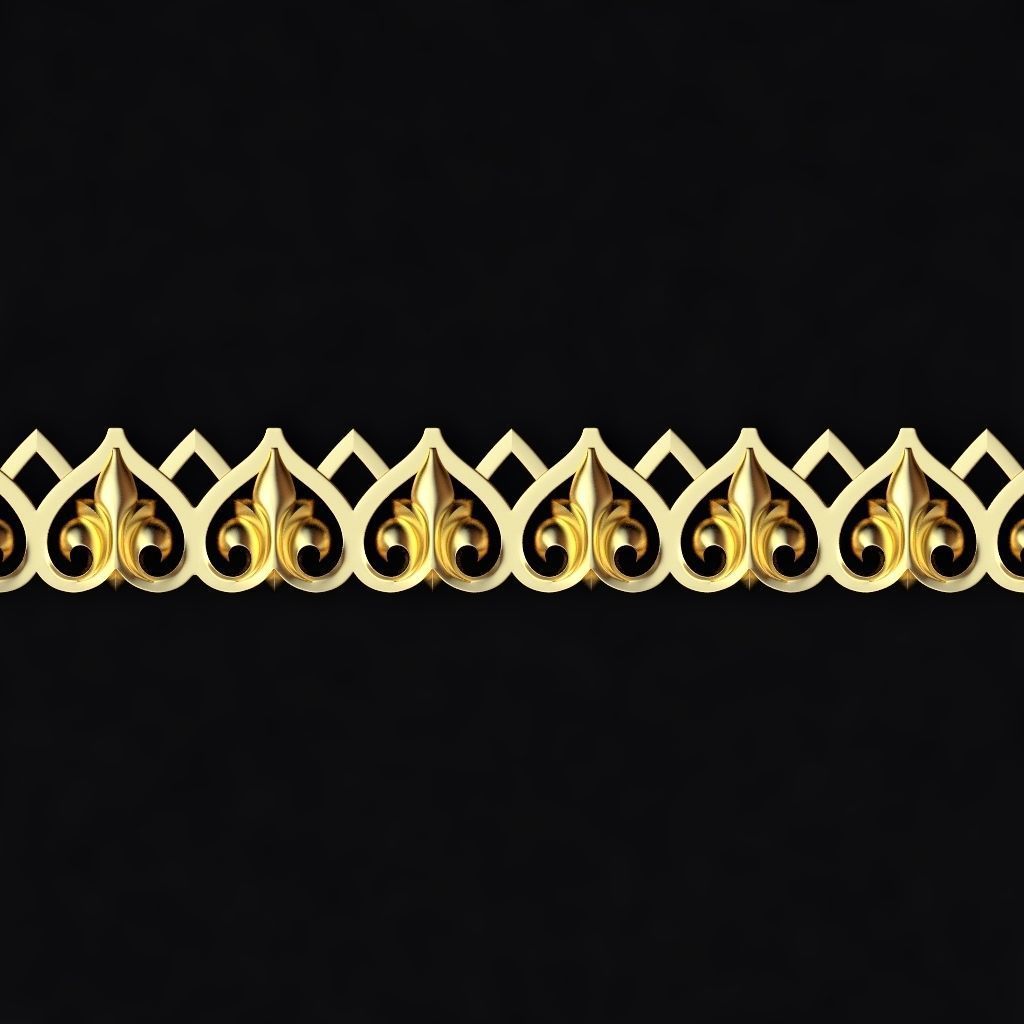 Decor for furniture 3D model_1