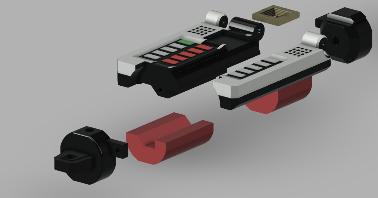 Samurai Sentai Shinkenger Shodo Phone Prop 3D print model_23