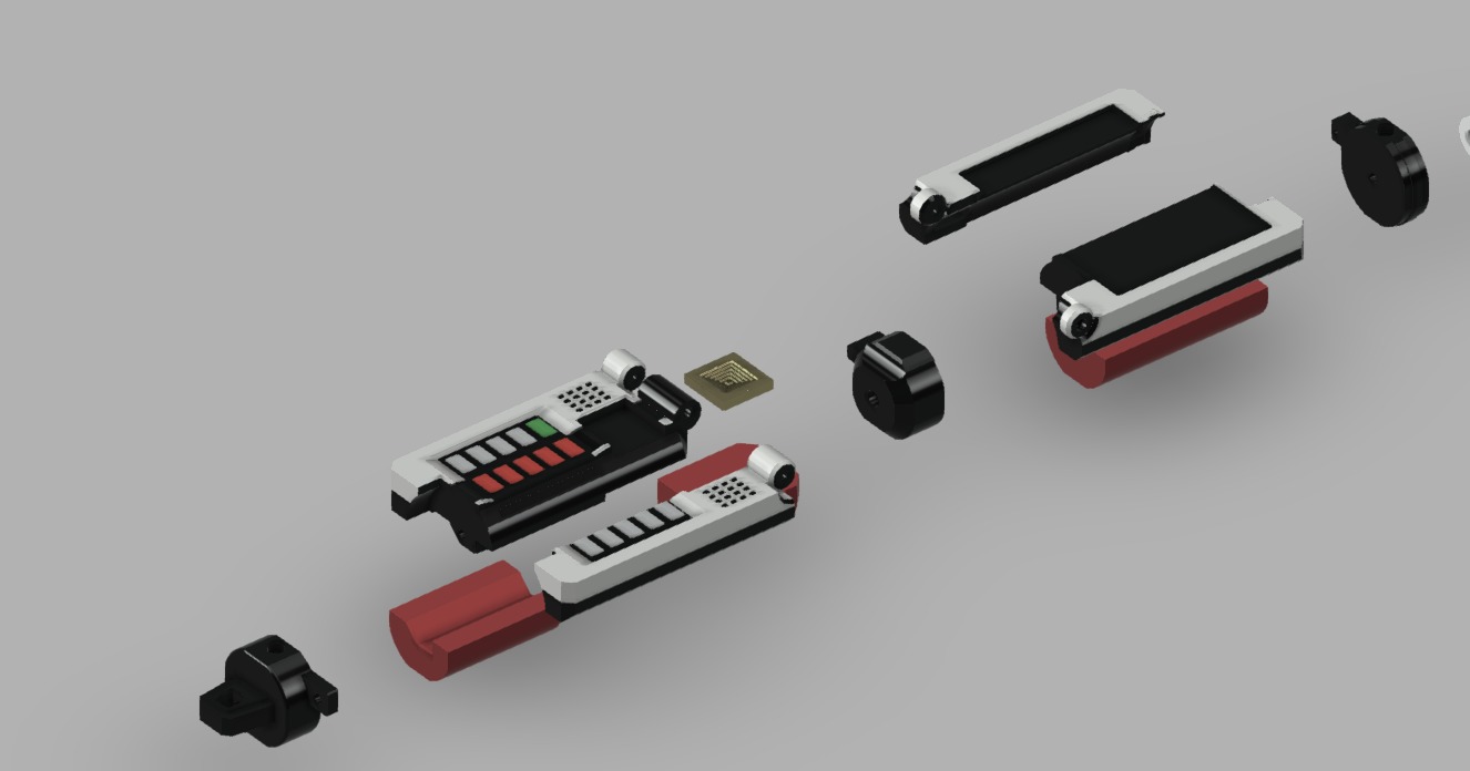 Samurai Sentai Shinkenger Shodo Phone Prop 3D print model_24