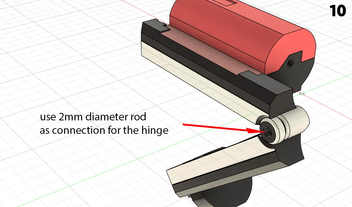 Samurai Sentai Shinkenger Shodo Phone Prop 3D print model_15