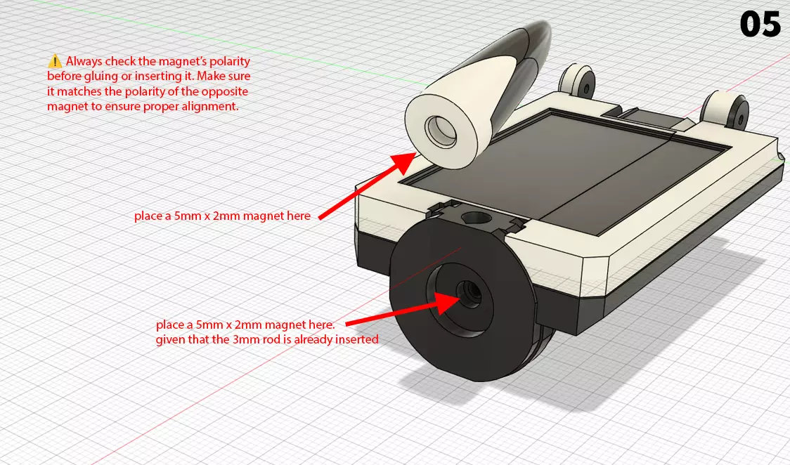 Samurai Sentai Shinkenger Shodo Phone Prop 3D print model_10