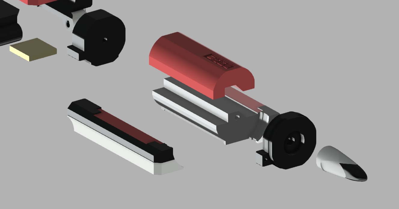 Samurai Sentai Shinkenger Shodo Phone Prop 3D print model_20