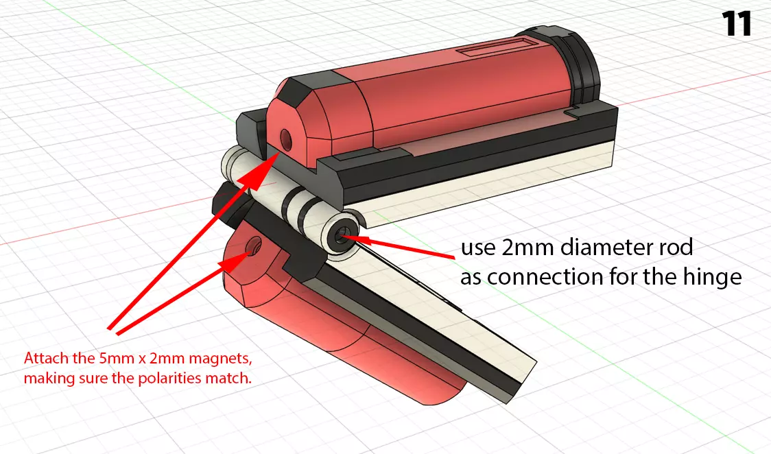 Samurai Sentai Shinkenger Shodo Phone Prop 3D print model_16