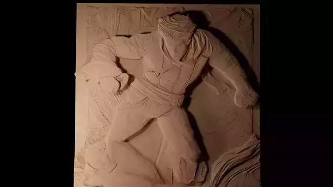 Tip Home CNC 3d Print High Relief Sand Casting