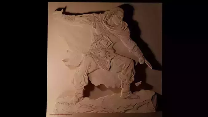 The Gray Mouser CNC 3d Print High Relief Sand Casting