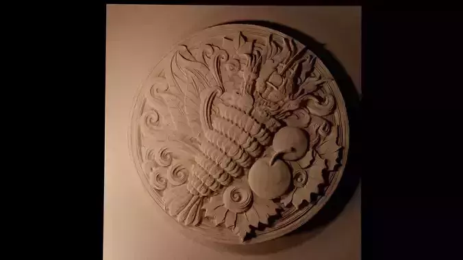 Tempura CNC 3d Print High Relief Sand Casting 3D print model
