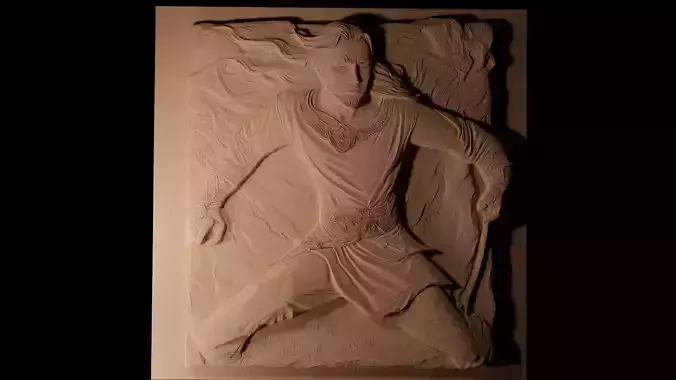 Taran Wanderer  CNC 3d Print High Relief Sand Casting