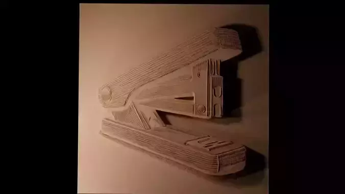 Stapler CNC 3d Print High Relief Sand Casting
