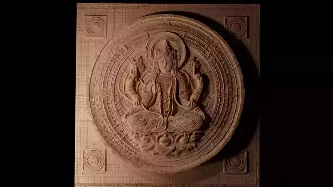 Sculpture CNC 3d Print High Relief Sand Casting