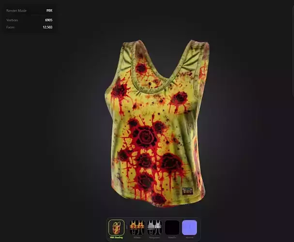 PostApocalyptic Top game ready UE5 PBR