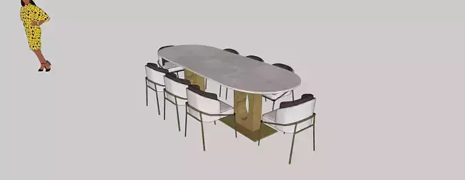 dining table with chairs
