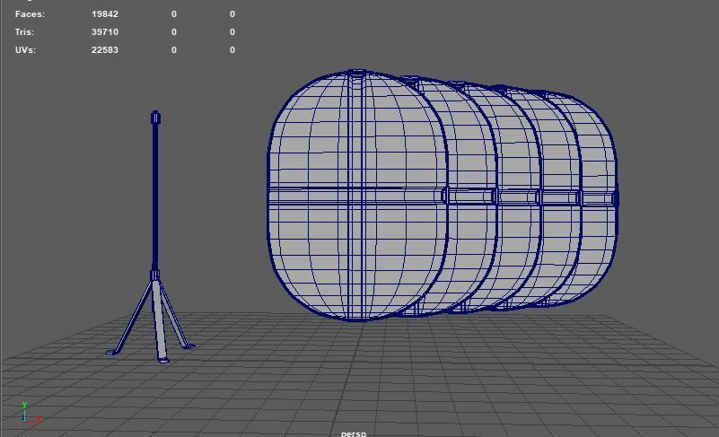 Reflectors 3D model_11
