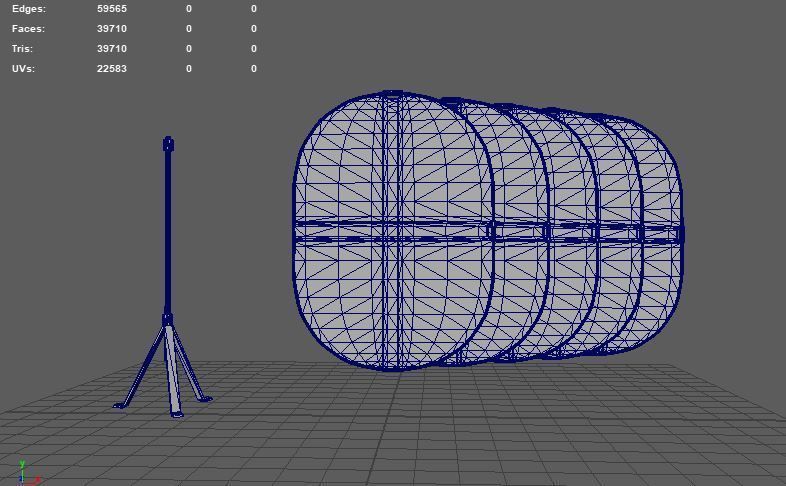 Reflectors 3D model_10