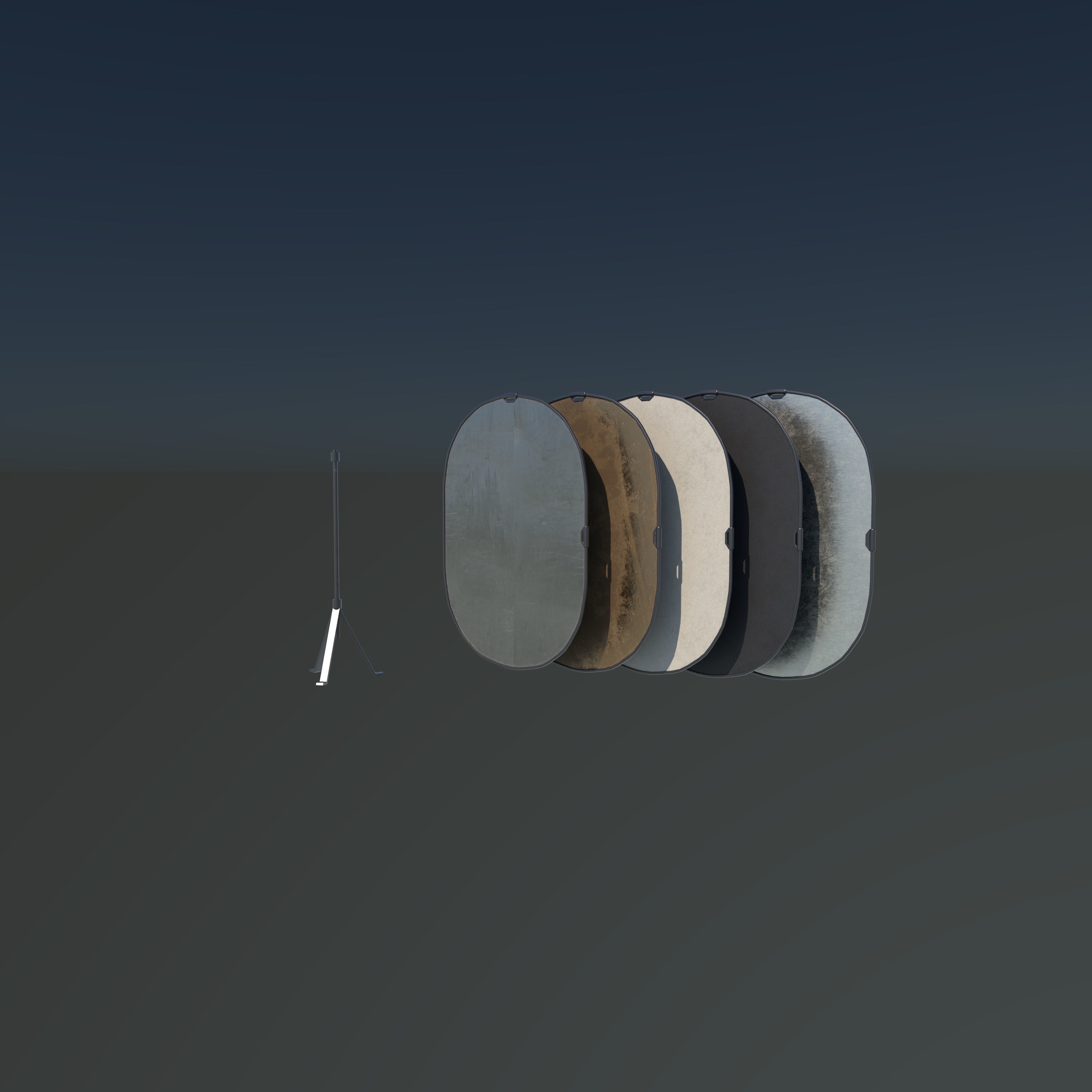 Reflectors 3D model_7