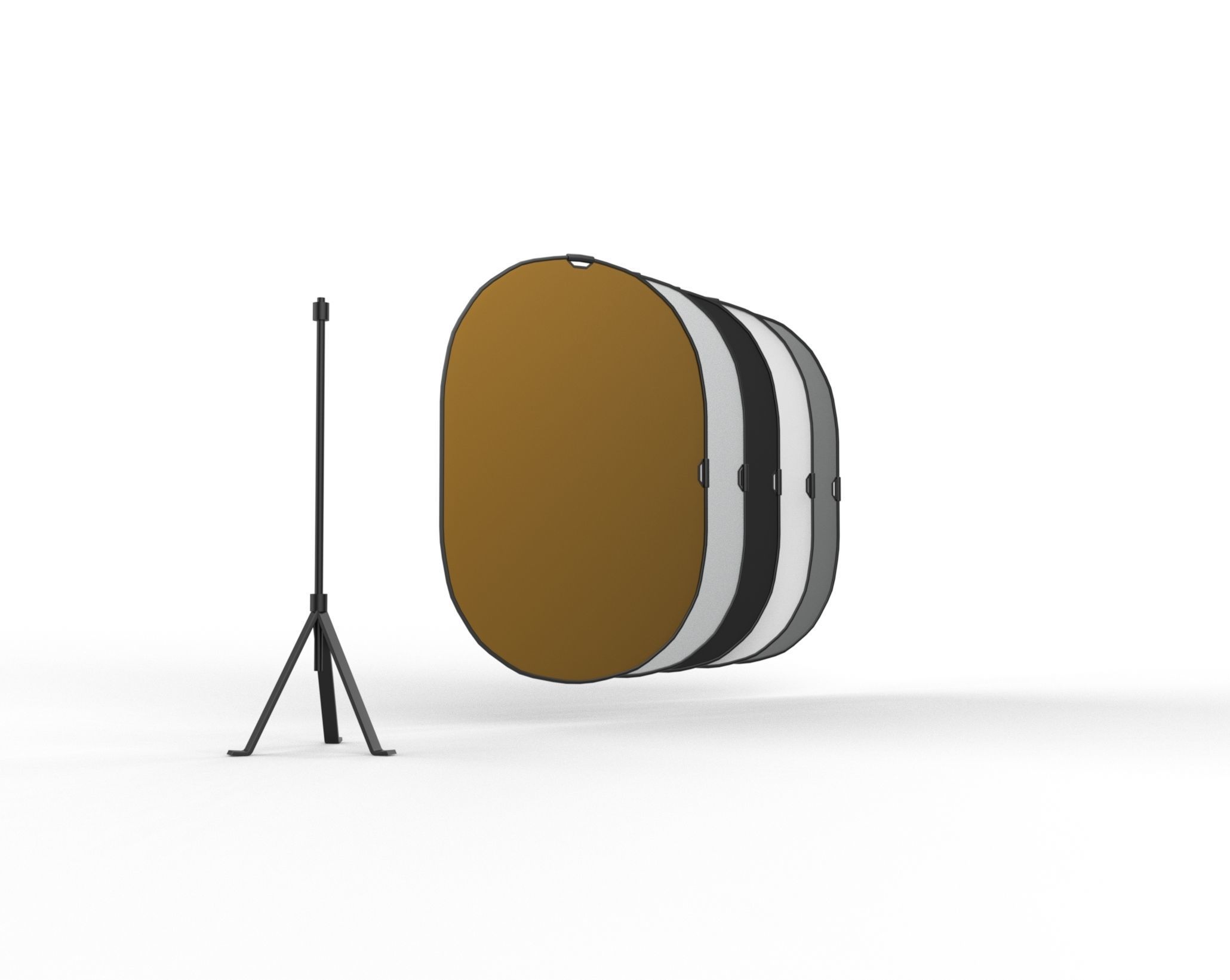 Reflectors 3D model_3