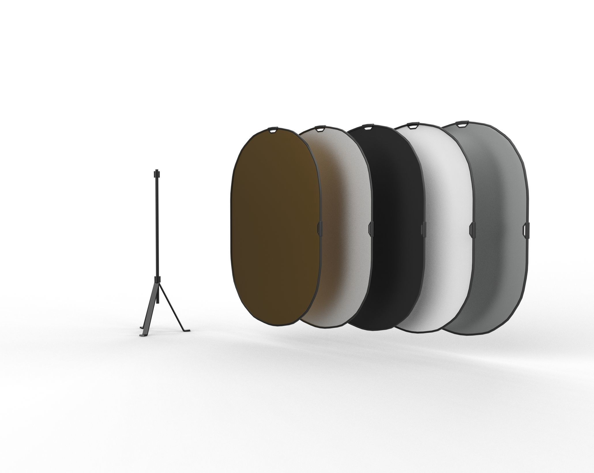 Reflectors 3D model_1
