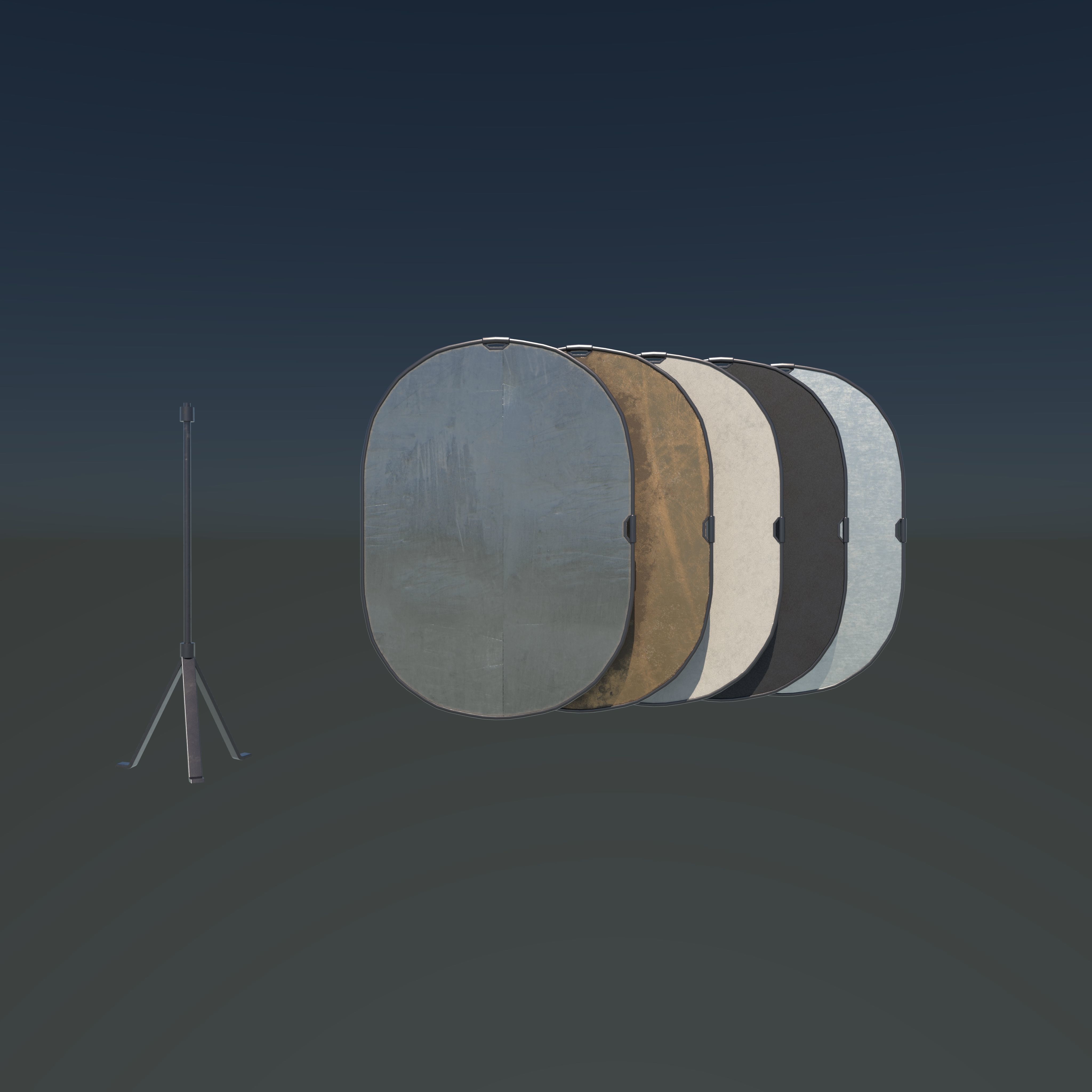 Reflectors 3D model_6