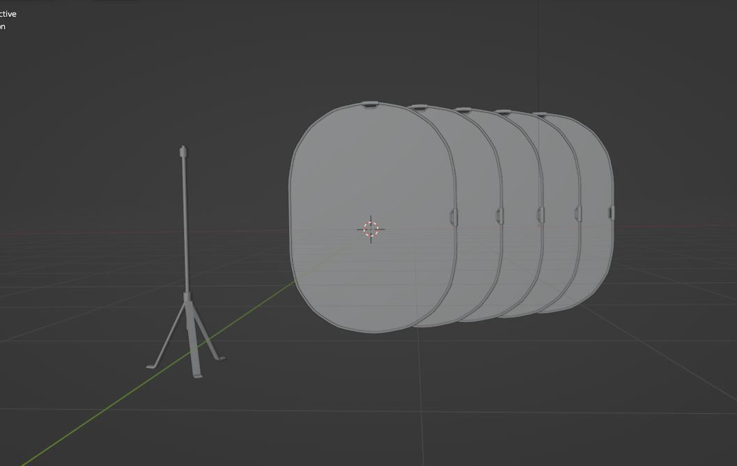 Reflectors 3D model_5