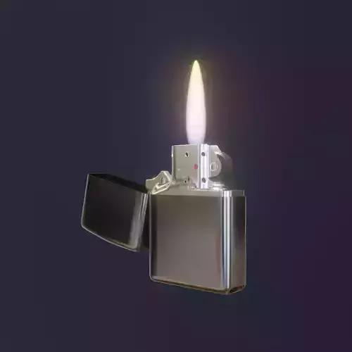 Zippo lighter 3D model