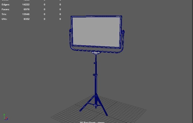 LED PANEL 3D model_11