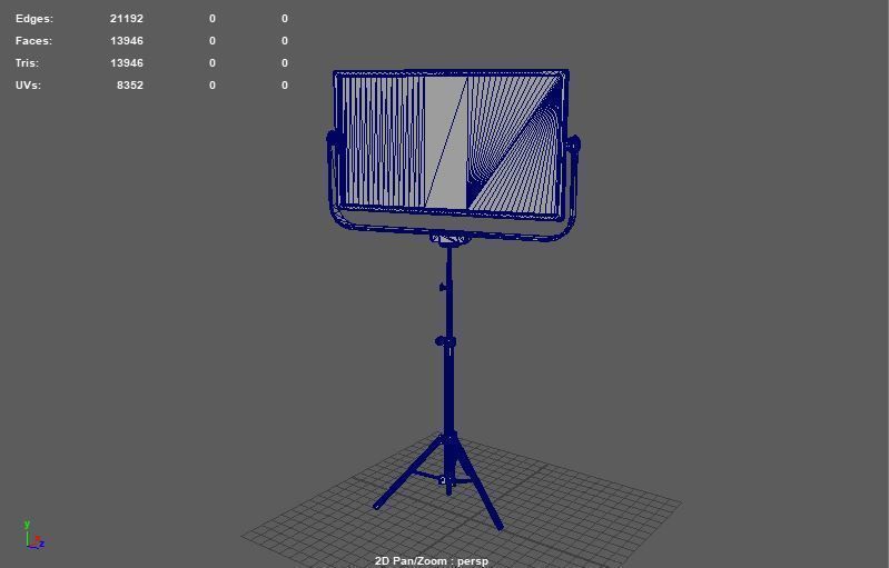 LED PANEL 3D model_12