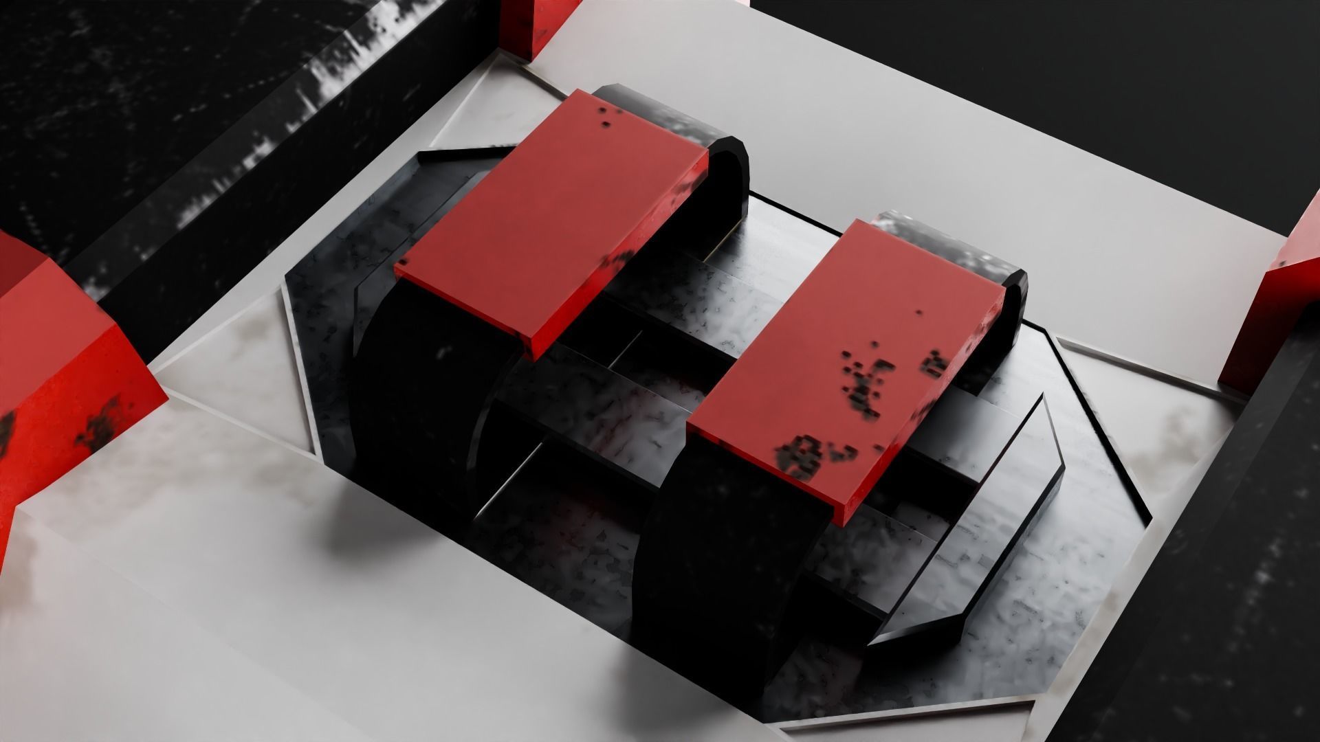 Storage box on a spaceship Game Assets item9 3D model_4