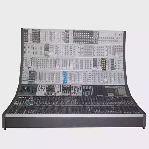 Eurorack Modular Synthesizer System 3D model