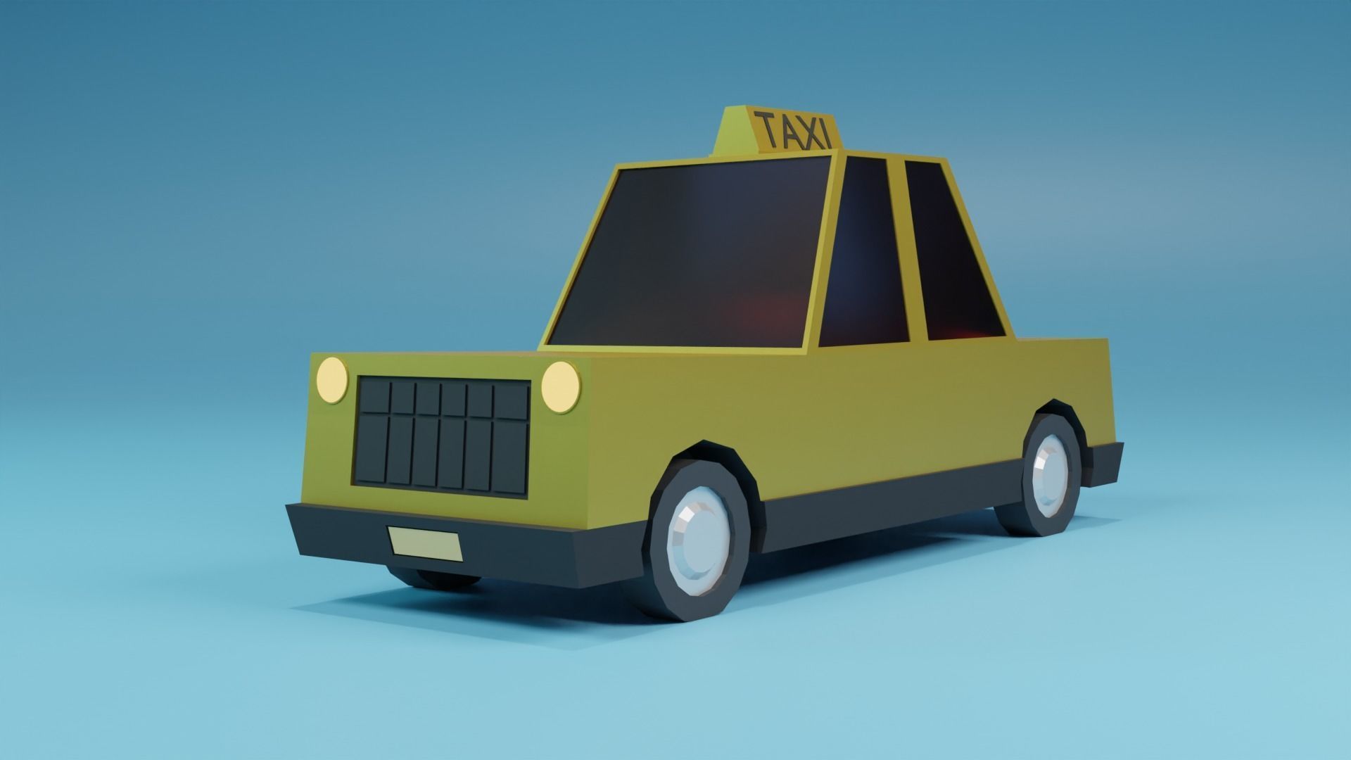 Rigged Cars Collection Bundle Low-poly 3D model_5