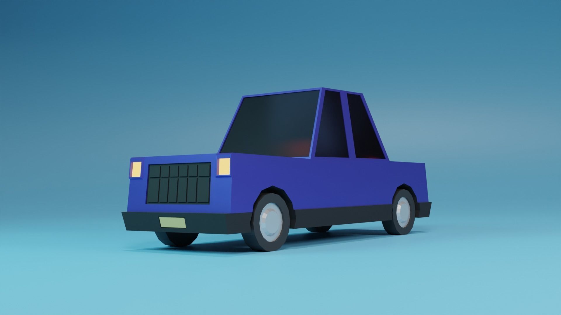 Rigged Cars Collection Bundle Low-poly 3D model_3