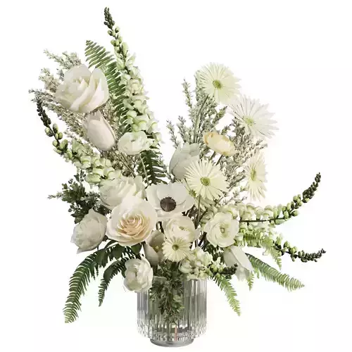 Flower In Vase 22 3D model Flower In Vase 22 3D model