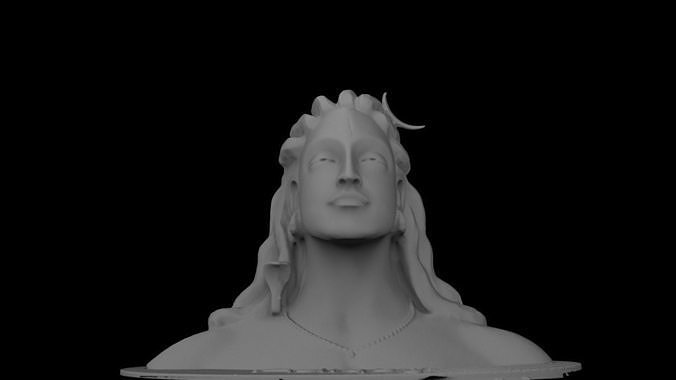 adiyogi 3d model 3D model