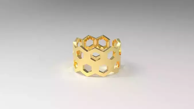 hexagon ring