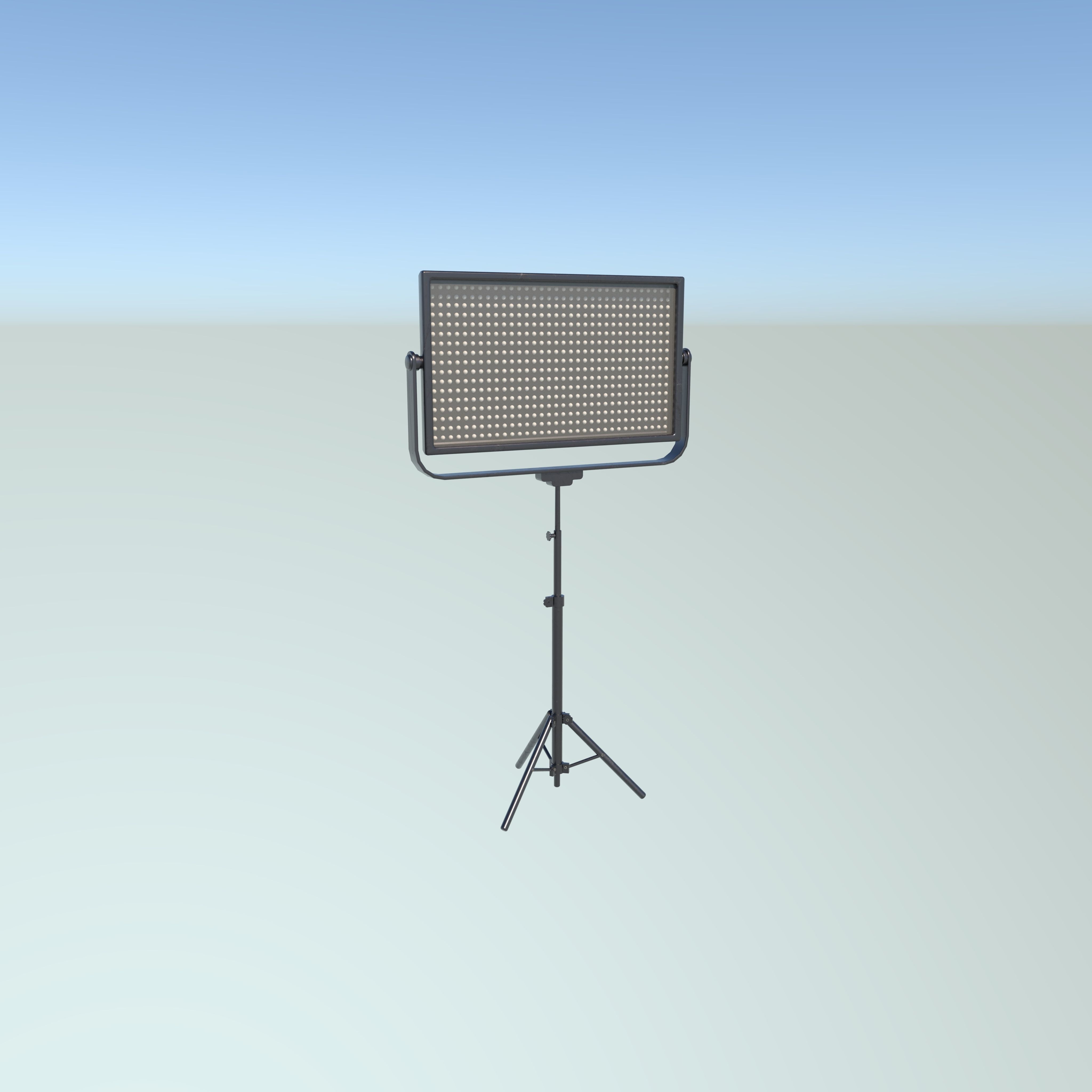 led panel  3D model_8