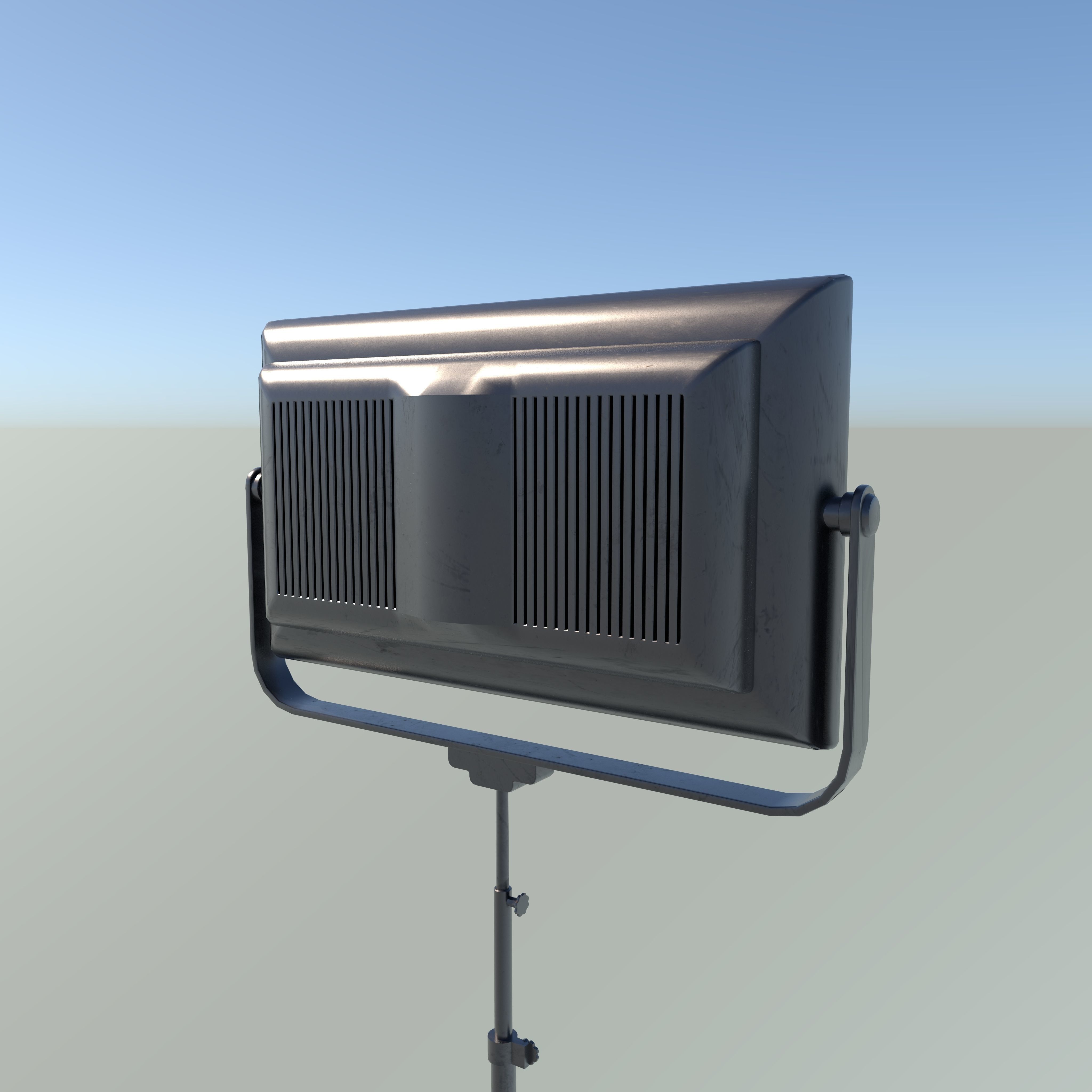 led panel  3D model_9