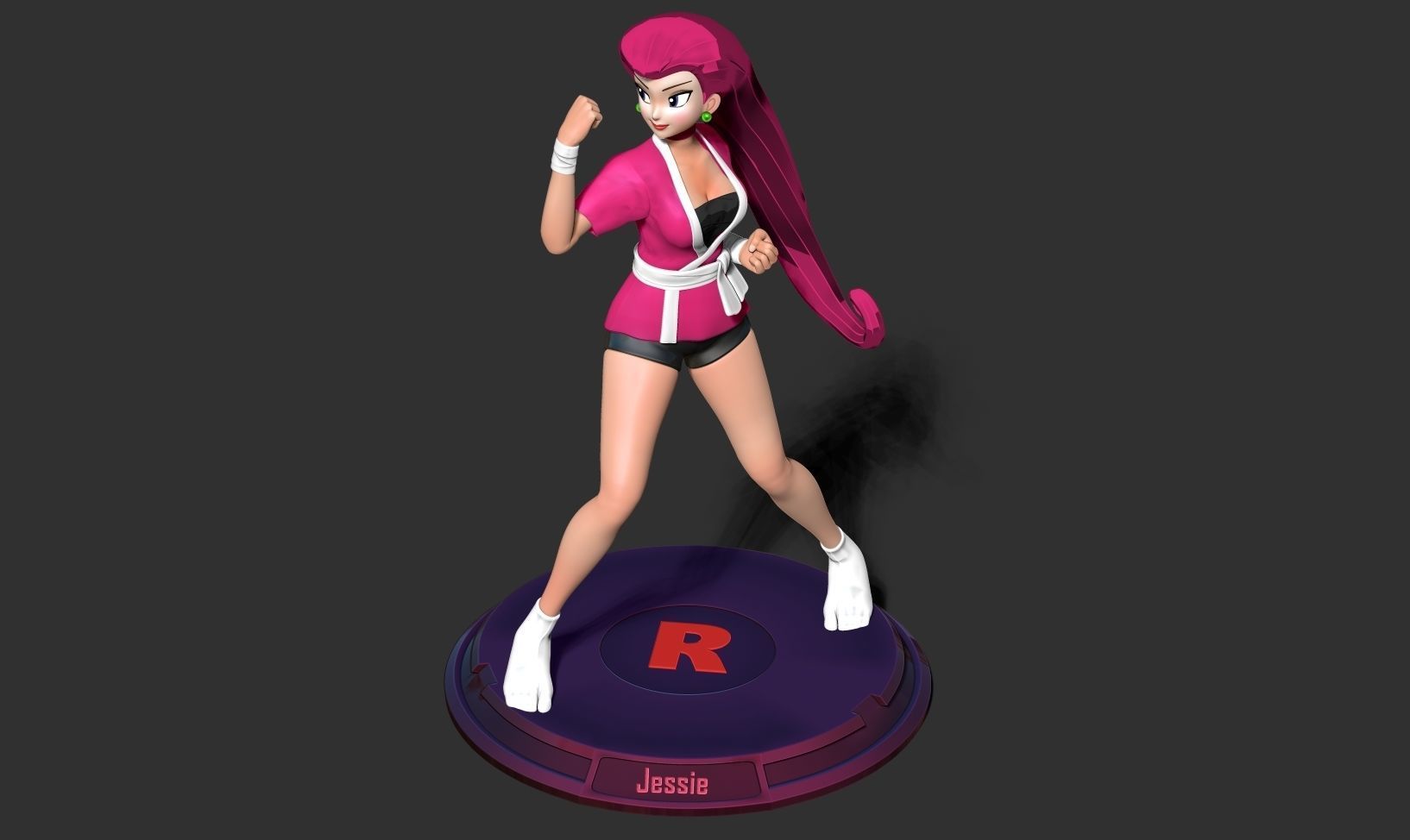 Jessie - Ready to fight 3D print model_16