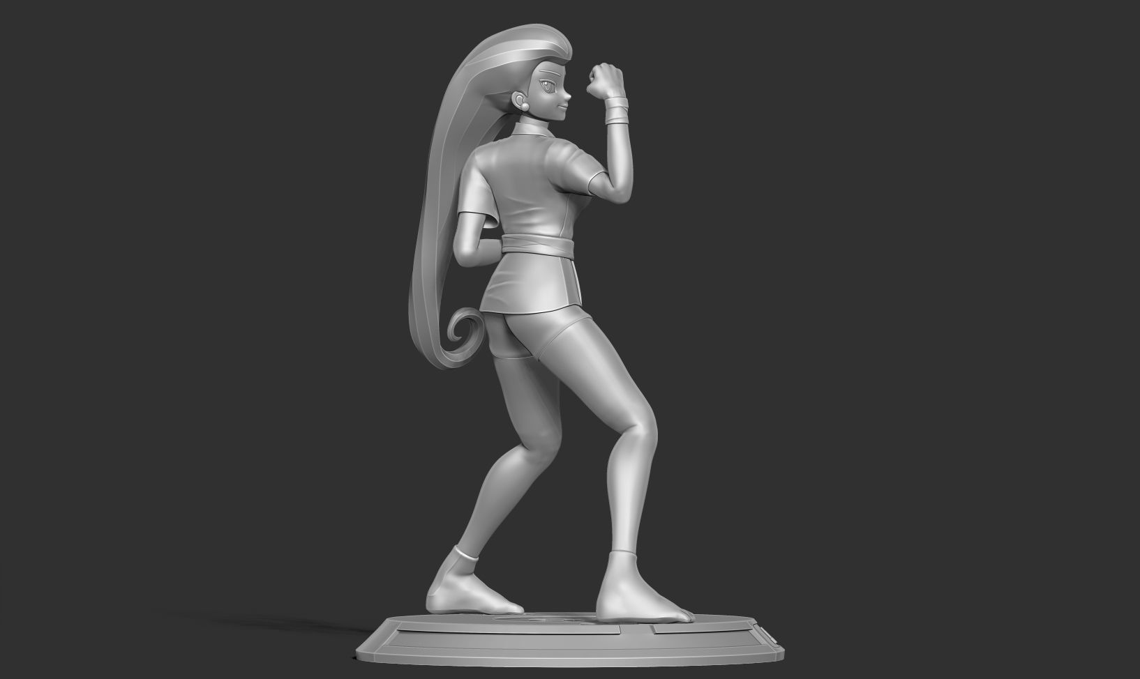 Jessie - Ready to fight 3D print model_15