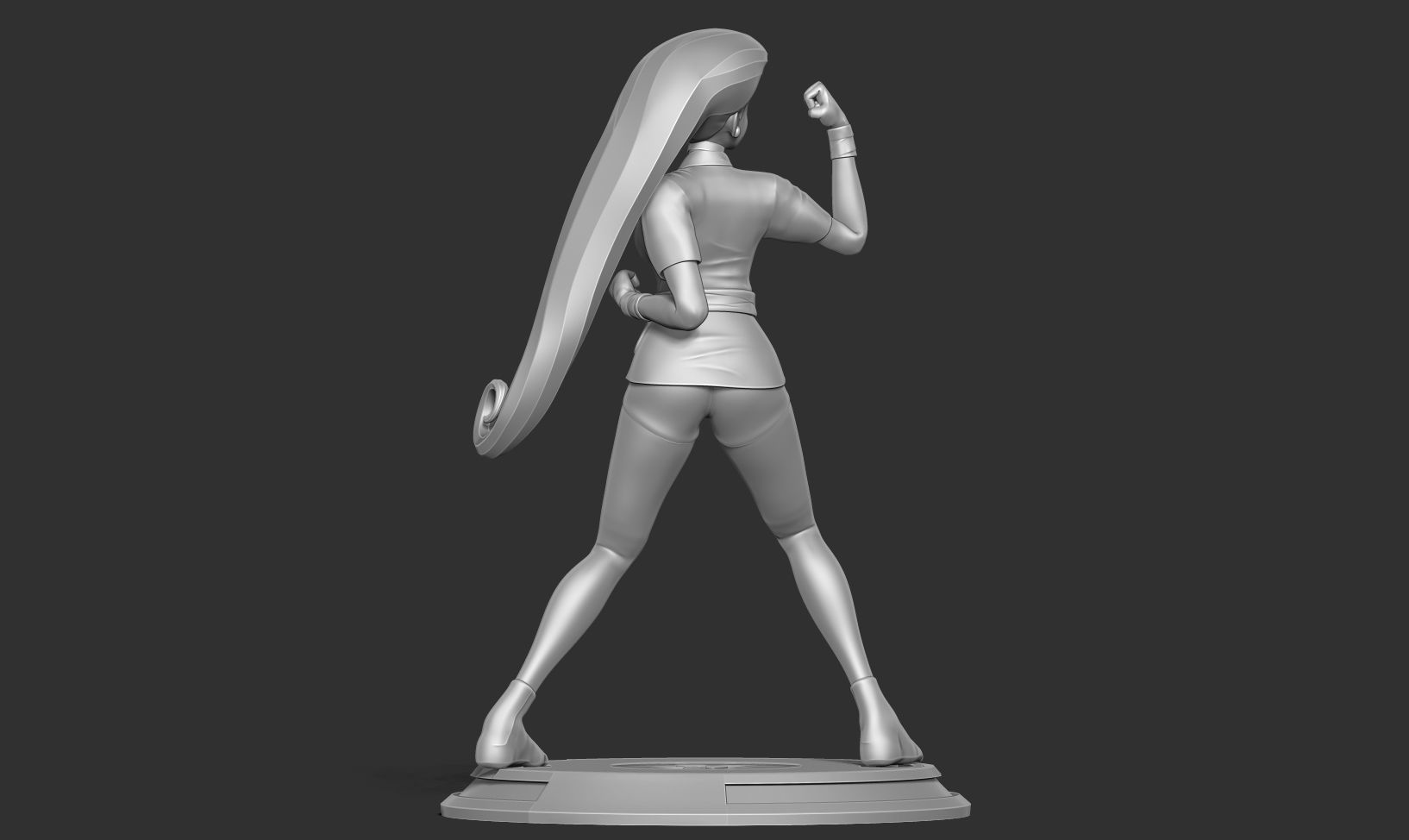 Jessie - Ready to fight 3D print model_9