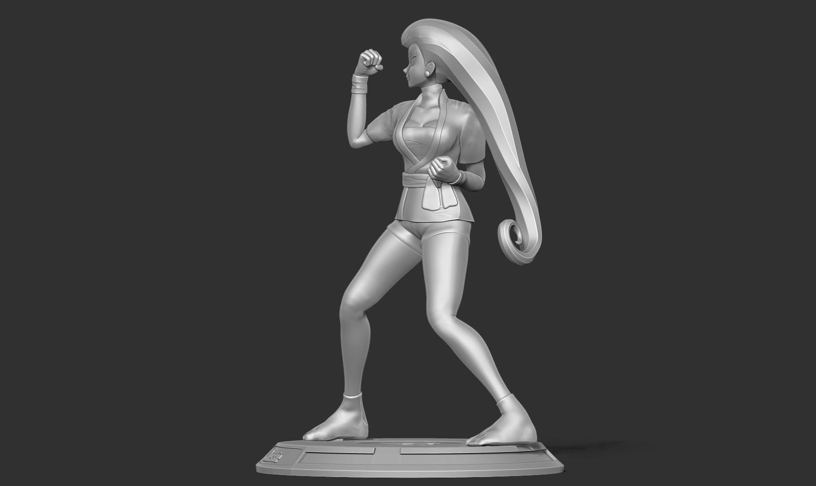 Jessie - Ready to fight 3D print model_13