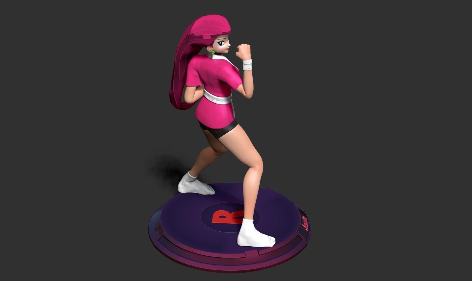Jessie - Ready to fight 3D print model_20