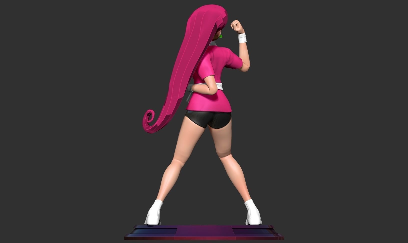 Jessie - Ready to fight 3D print model_6