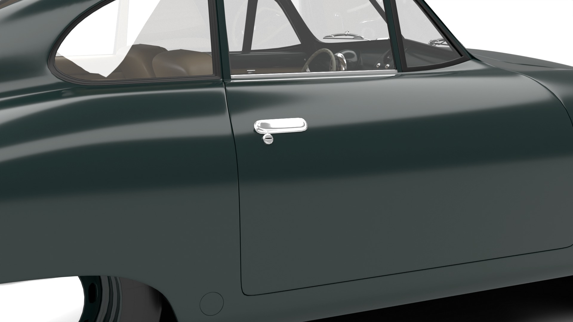 Porsche 356 2 Coupe 1948  3D model_9