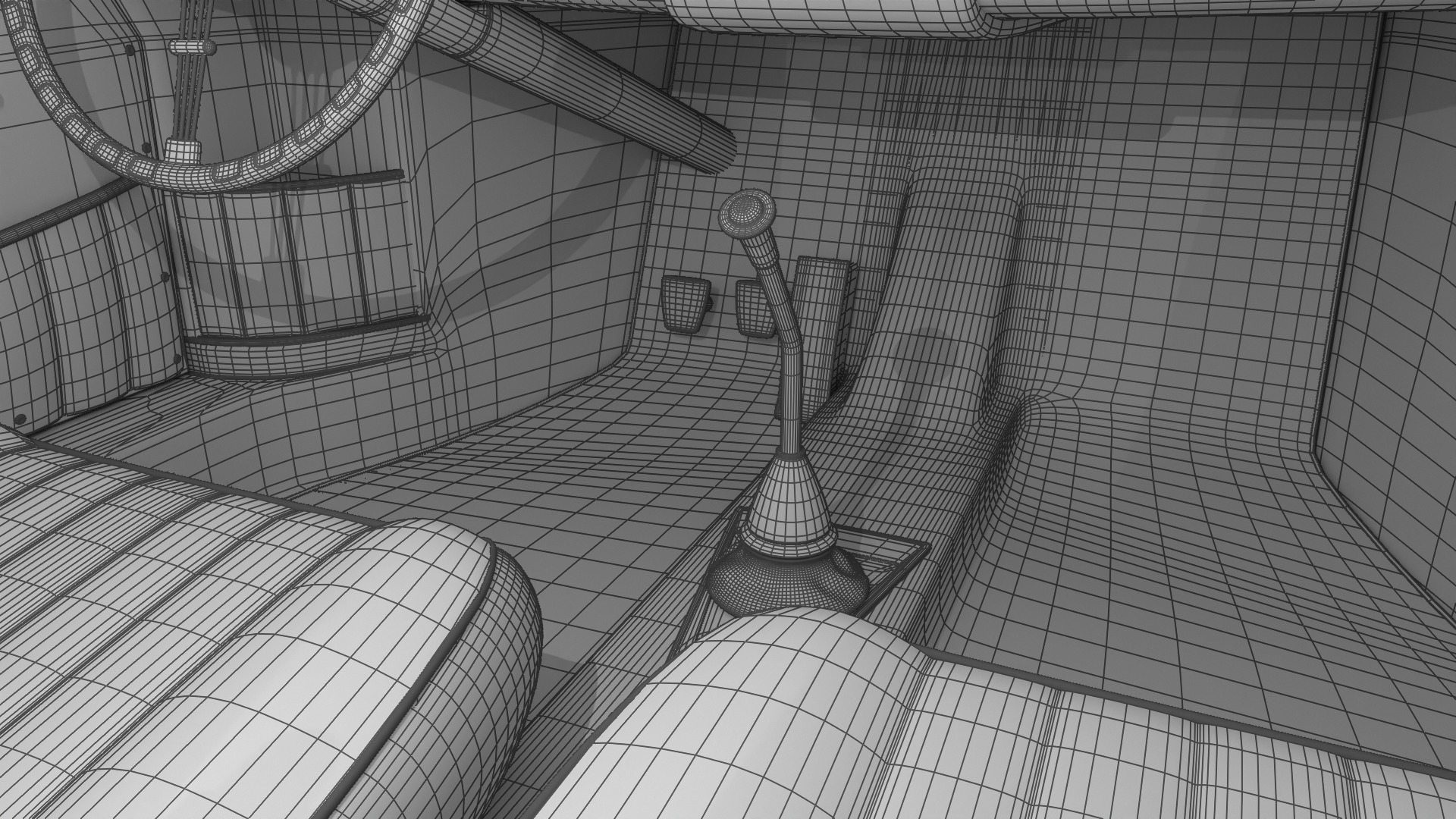 Porsche 356 2 Coupe 1948  3D model_50