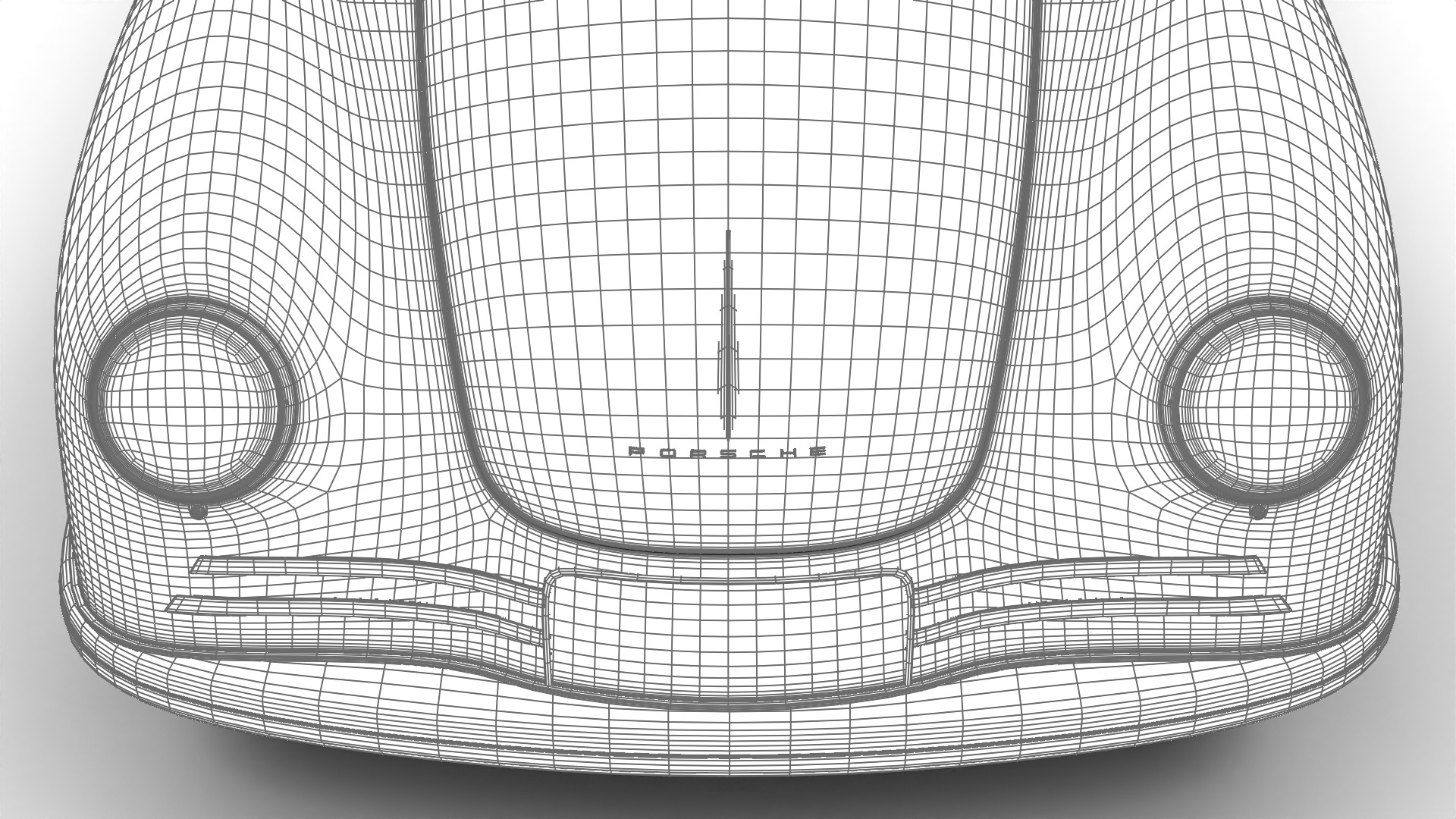 Porsche 356 2 Coupe 1948  3D model_44