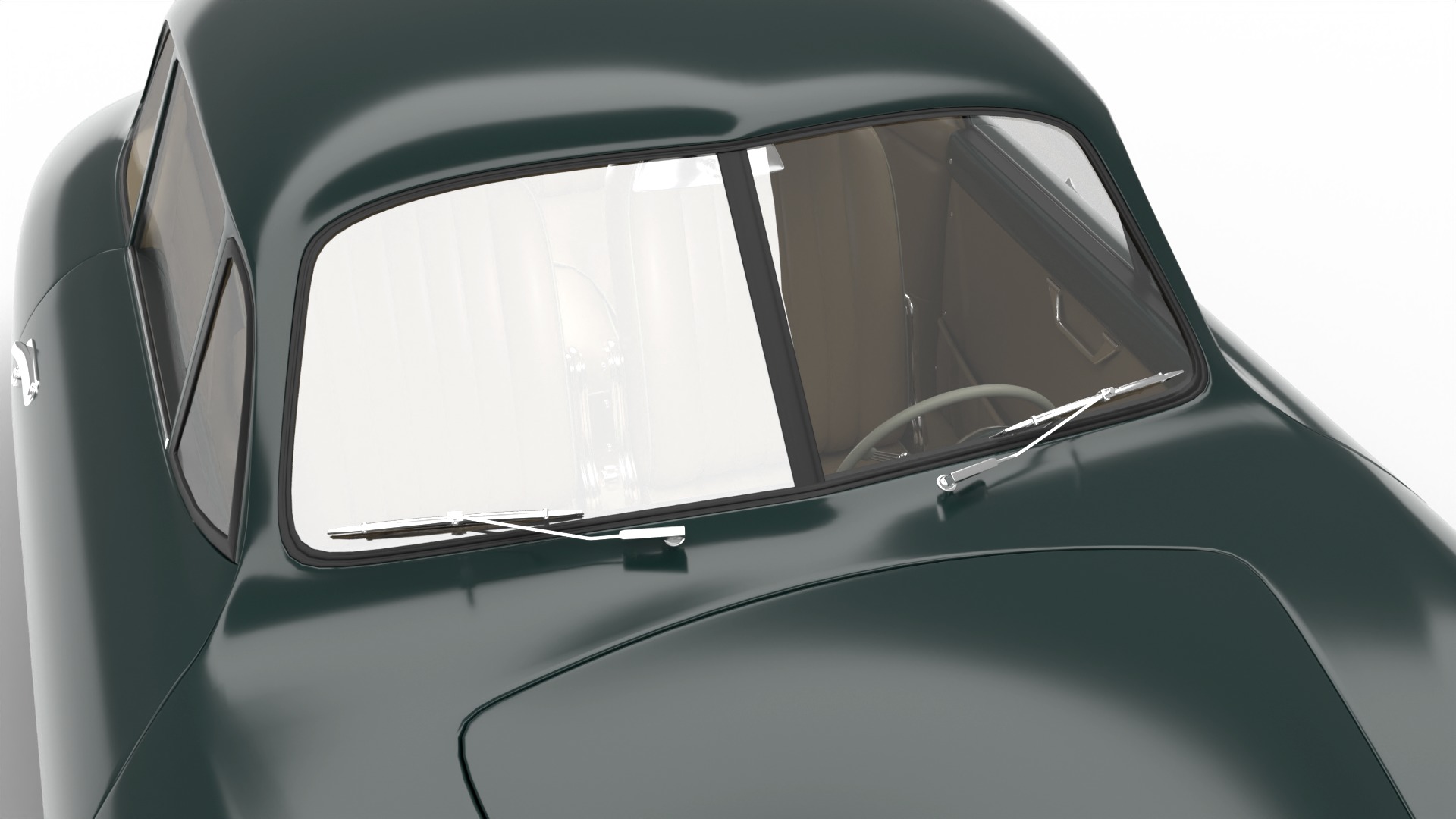 Porsche 356 2 Coupe 1948  3D model_7